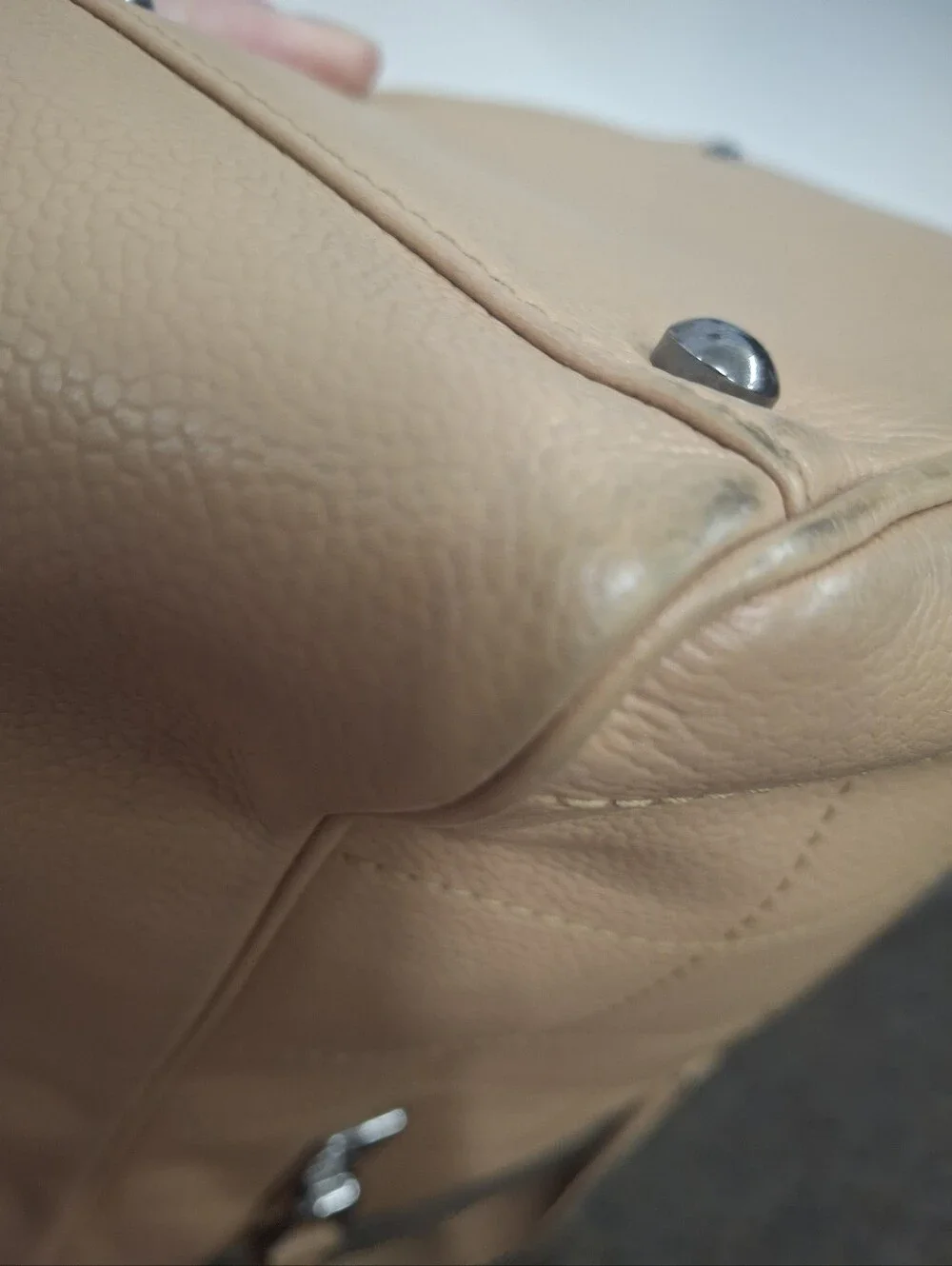 Chanel Chocolate Tote Beige